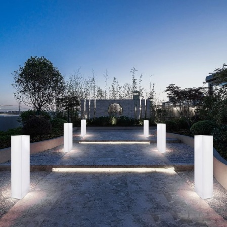 Светильник Колонна 30х60  питание от АКБ, RGB Светильник Колонна 30х60  питание от АКБ, RGB