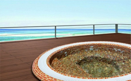 Переливной спа-бассейн AstralPool Mirage / Aquavia Oasis Переливной спа-бассейн AstralPool Mirage / Aquavia Oasis