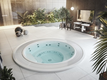 Переливной спа-бассейн AstralPool Roma / Aquavia Bali Переливной спа-бассейн AstralPool Roma / Aquavia Bali