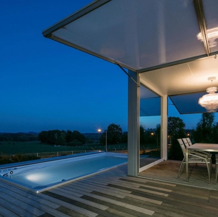 Плавательный спа бассейн USSPA Swim Spa M Плавательный спа бассейн USSPA Swim Spa M